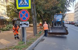 В Курске 10 сентября улицы убирает 101 человек