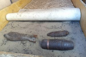 Артснаряд нашли на сахарном заводе