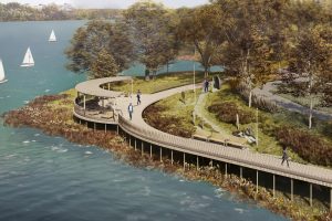 Аллея, парк, набережная, пляж