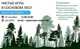 В Курске 27 сентября пройдут «Чистые Игры»