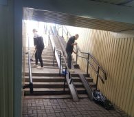 В Курске на Народной откачали воду из перехода