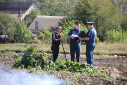 В Курской области с помощью дронов выявляют нарушителей противопожарного режима