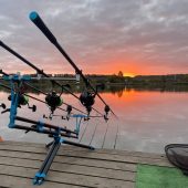 Куряне соревновались в ловле карпа