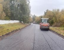 В Конышевском районе начали ремонт дороги по нацпроекту