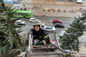 Условный пожар потушен