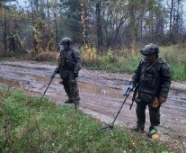 В Курской области «барсы» продолжают разминировать территории