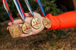 В Курске на Боевке прошла выставка спортивных медалей