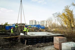 В Курске строительство канализационной станции на Элеваторном проезде продлят на 2026 год