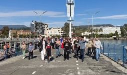 Тридцать четыре ребёнка из приграничных районов Курской области  отдыхают в Абхазии