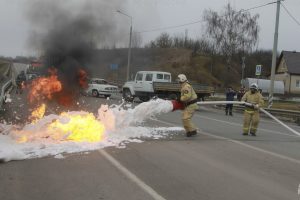 Условная пробка рассосалась за час