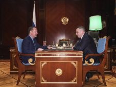 Александр Хинштейн обсудил с Дмитрием Медведевым создание исторического кластера в Курске