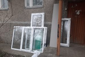 Во Льгове восстанавливают дома, поврежденные при атаке ВСУ