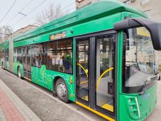 В Курске тестируют троллейбус большой вместимости «Горожанин»