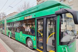 В Курске тестируют троллейбус большой вместимости «Горожанин»