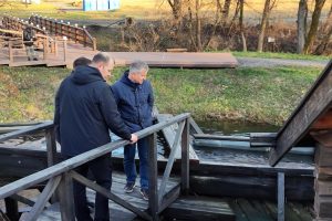 Александр Чепик побывал с рабочим визитом в Пристенском районе