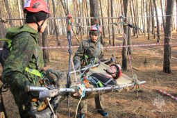 В Курске прошли региональные соревнования «Школа безопасности»