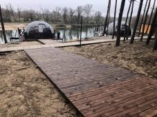 В Курске завершилось благоустройство пляжа «Суворовский» в урочище Солянка