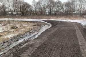 В посёлке Рышково Курского района оперативно решили вопрос с дорогой