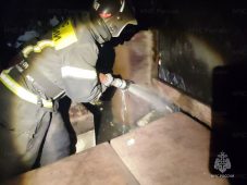 В Курске при пожаре пострадал 34-летний мужчина