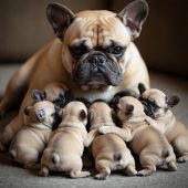 Курская ветклиника выплатила миллион рублей за гибель щенков французского бульдога