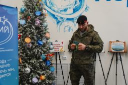 Военные из группировки «Север» присоединились к акции «Ёлка желаний» в Курской области