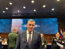 Губернатор Курской области принял участие в  заседании коллегии Минобороны РФ