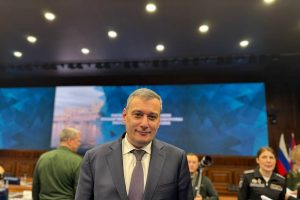 Губернатор Курской области принял участие в  заседании коллегии Минобороны РФ