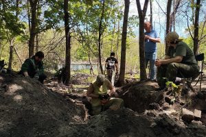 Курские поисковики помогли перезахоронить бойца, считавшегося пропавшим без вести