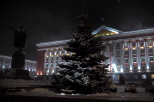 Александр Хинштейн поздравил курян с наступающим Новым годом