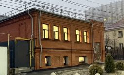 В Курске завершили фасадные работы на объекте культурного наследия «Дом А.Ф. Безходарного»