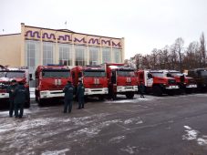 Курские спасатели получили 26 единиц современной техники