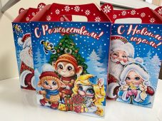 В Курске начали выдавать новогодние подарки для детей из льготных категорий семей