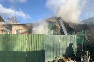 В Курской области неосторожное курение привело к пожару