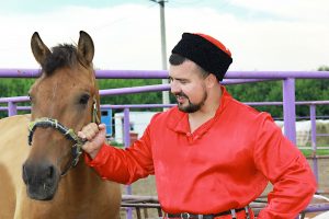 Верхом в Новый год