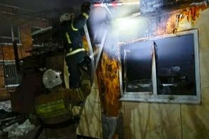 В Прямицыно Курской области произошел пожар в кафе