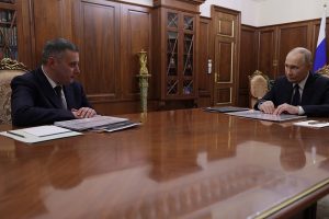 Владимир Путин встретился с губернатором Курской области