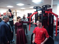 В Курске открыли адаптивный спортивный зал