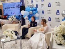 В Курске впервые прошла свадьба молодогвардецев