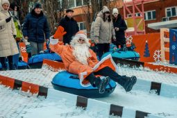 В Курске увеличили часы работы бесплатной тюбинговой трассы