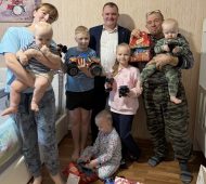 Курский министр природных ресурсов исполнил новогоднюю мечту детей