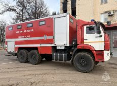 В Курскую область приехал уникальный пожарный комплекс