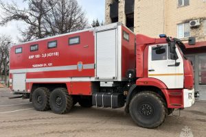 В Курскую область приехал уникальный пожарный комплекс