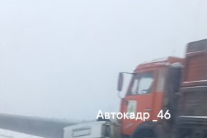 В Курской области в ДТП с КамАЗом погиб водитель иномарки
