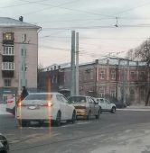 ДТП на Московской площади затруднило движение в центре Курска