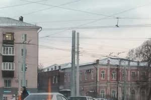 ДТП на Московской площади затруднило движение в центре Курска