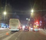В Курске автобус попал в ДТП на проспекте Дружбы и Веспремской