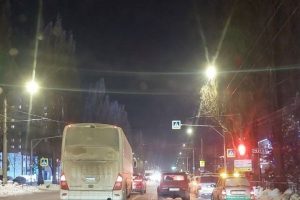 В Курске автобус попал в ДТП на проспекте Дружбы и Веспремской