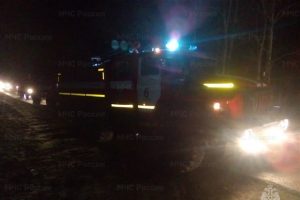 В Курской области на пожаре пострадали пенсионерка и мужчина 57-ми лет