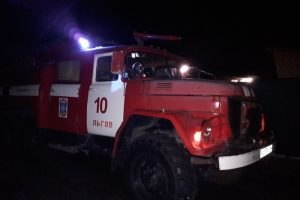 В Курской области на Рождество случилось четыре пожара