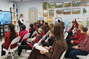 Курские школьники стали участниками исторического репортажа о снятии блокады Ленинграда